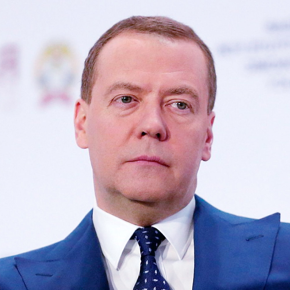 Председатель партии «Единая Россия», заместитель главы Совета безопасности РФ Дмитрий Анатольевич Медведев